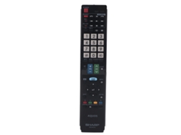 Mando Universal por Infrarrojos Gb039wjsa para TVs Sharp, Sin Programar, Material ABS | S/MARCA