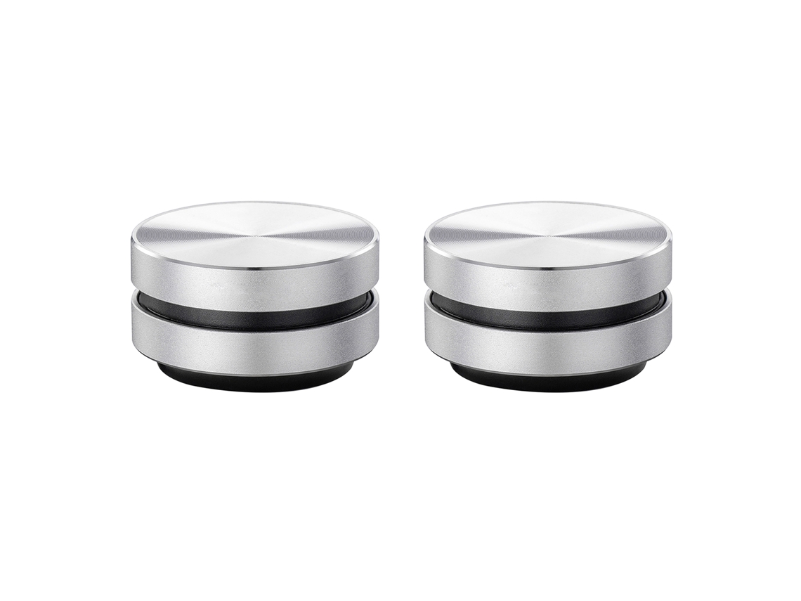 2 Colunas Bt Óssea Portáteis Com Microfone E Som Estéreo