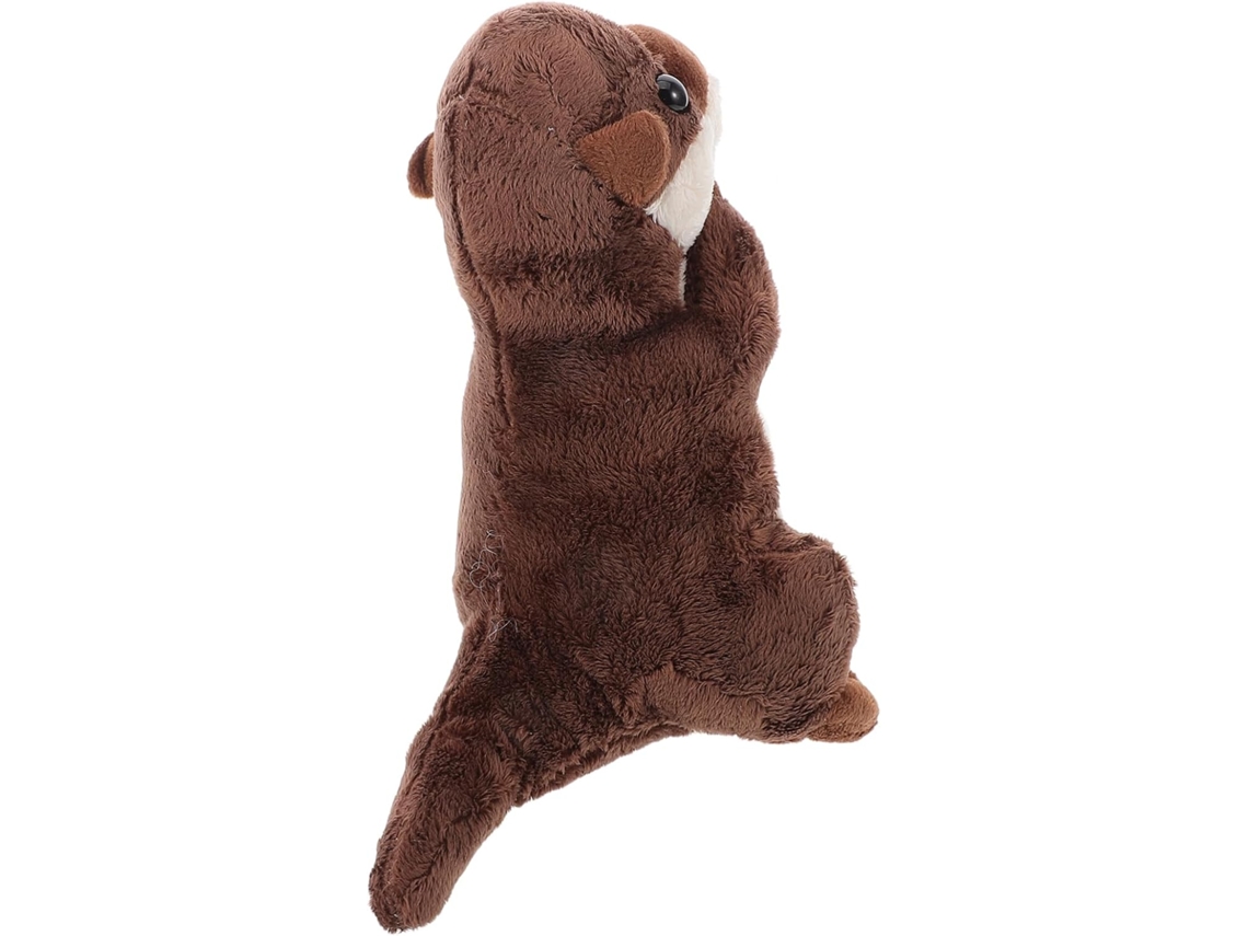 Adorável Lontra De Pelúcia, Brinquedo Detalhado E Realista Para