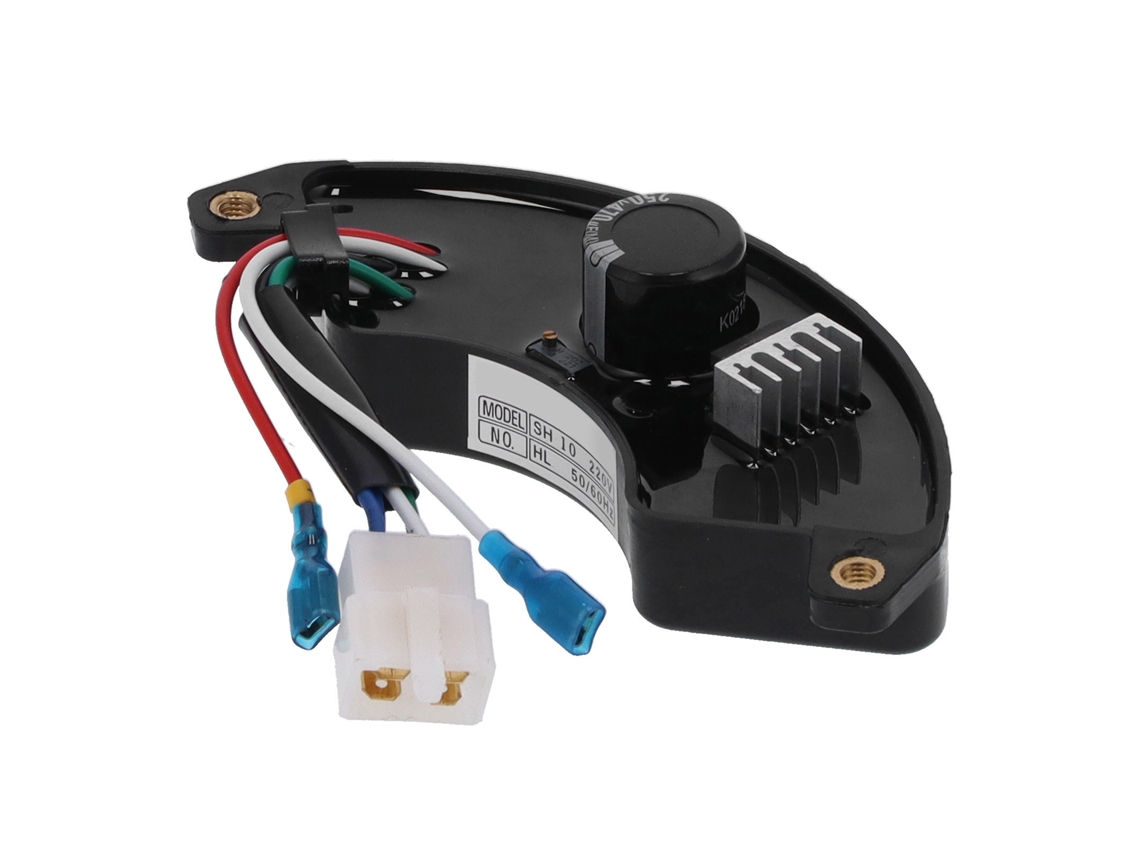 Regulador De Tensão Para Gerador A Gasolina 3.5kw-7kw Monofásico Com Transformador 6 Fios