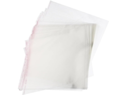 Pacote De Embalagem Autoadesivo Para Armazenamento E Pochette Transparente 200 Opp 12x18cm, Capacidade Grossa