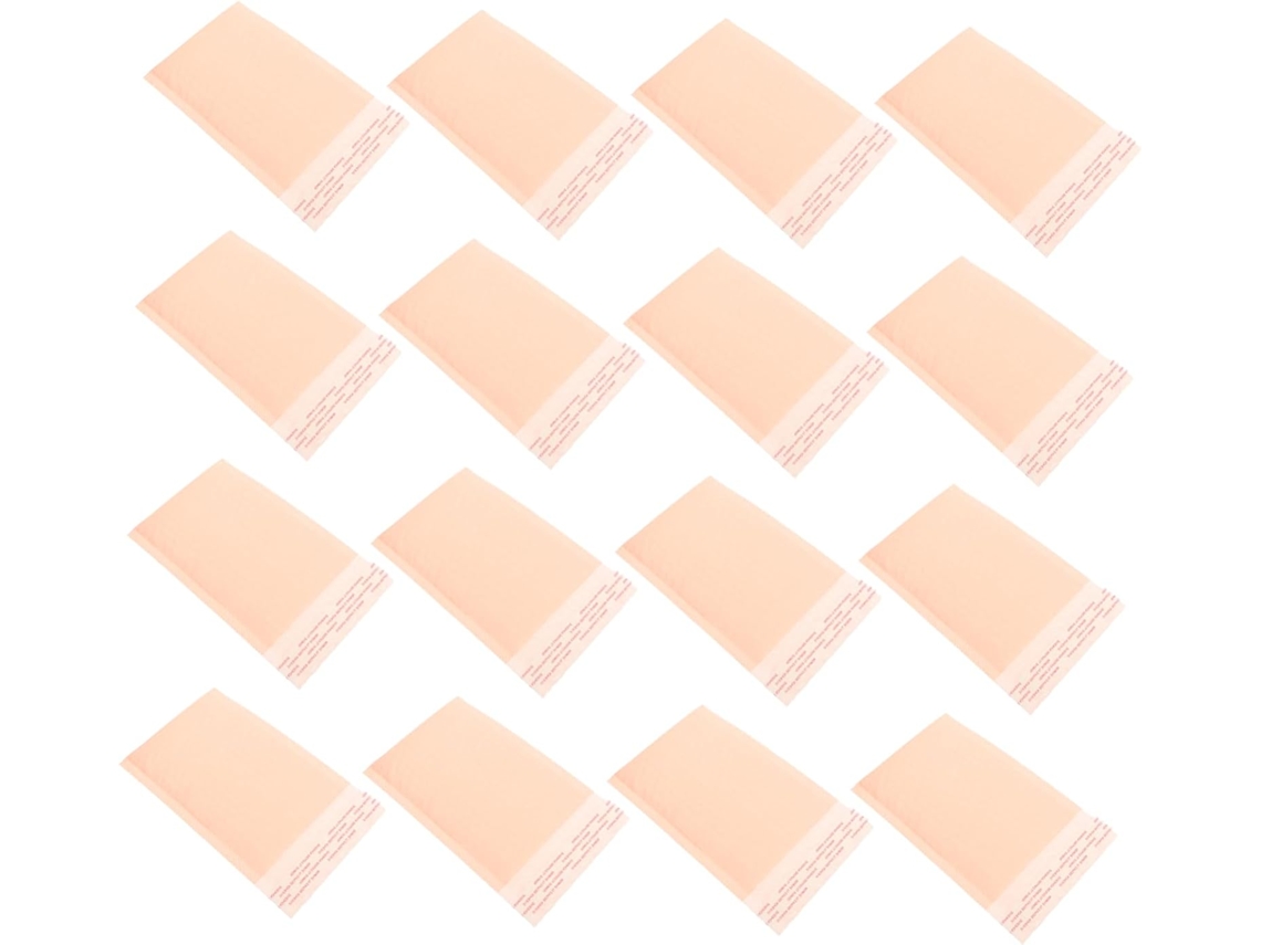 50 Sacos de Envio com Bolhas Rosa, Impermeáveis e Feitos de Material PE/PO para Embalagem Rápida de Itens