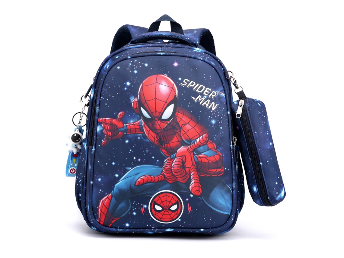 Mochila Escolar Infantil Com Pingente De Estojo