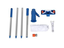 Aspirador Portátil Primerox com 4 Hastes para Limpeza de Piscinas e Spas