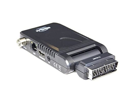 Decodificador Invisível DIGIQUEST Dvbt2 Full Hd Fonte de Alimentação 12V
