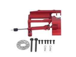 Mali módulo de Freio de Mão de Liga Rc Ar311025 para Carros Arrma Série 1/7 1/8 Driveshaft Central Vermelho