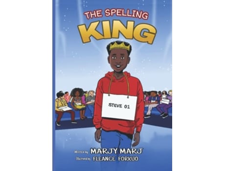 Livro The Spelling King de Marjy Marj (Inglês)