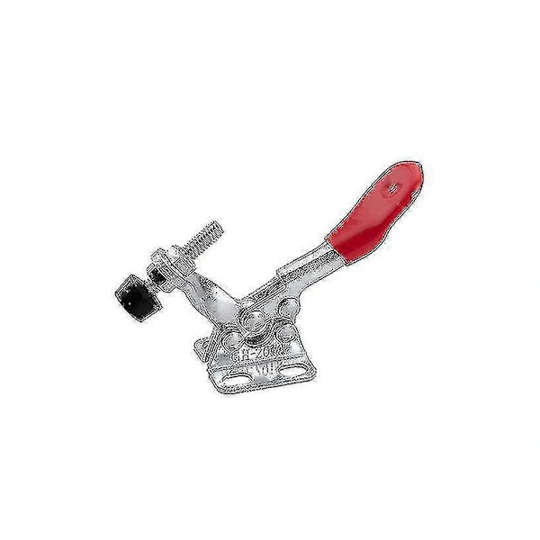 Conjunto De 4 Grampos Horizontais Liberação Rápida Com Alavancas, Vermelhos