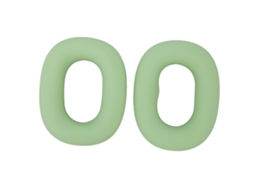 Cobertor Mali de silicone resistente ao suor para iOS Earbuds Max, verde