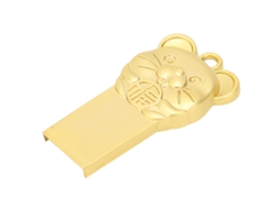 Pen drive USB portátil Golden Light (grande capacidade, compatível com computador)
