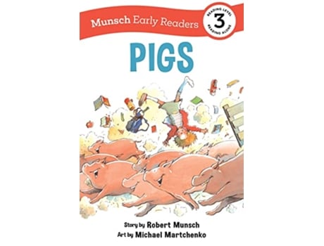 Livro Pigs Early Reader de Robert Munsch (Inglês - Capa Dura)