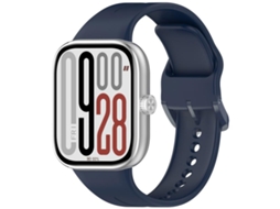 Bracelete para Redmi Watch 6 / 5 / 4 silicone cor sólida com liberação rápida azul meia noite XIAOMOYU