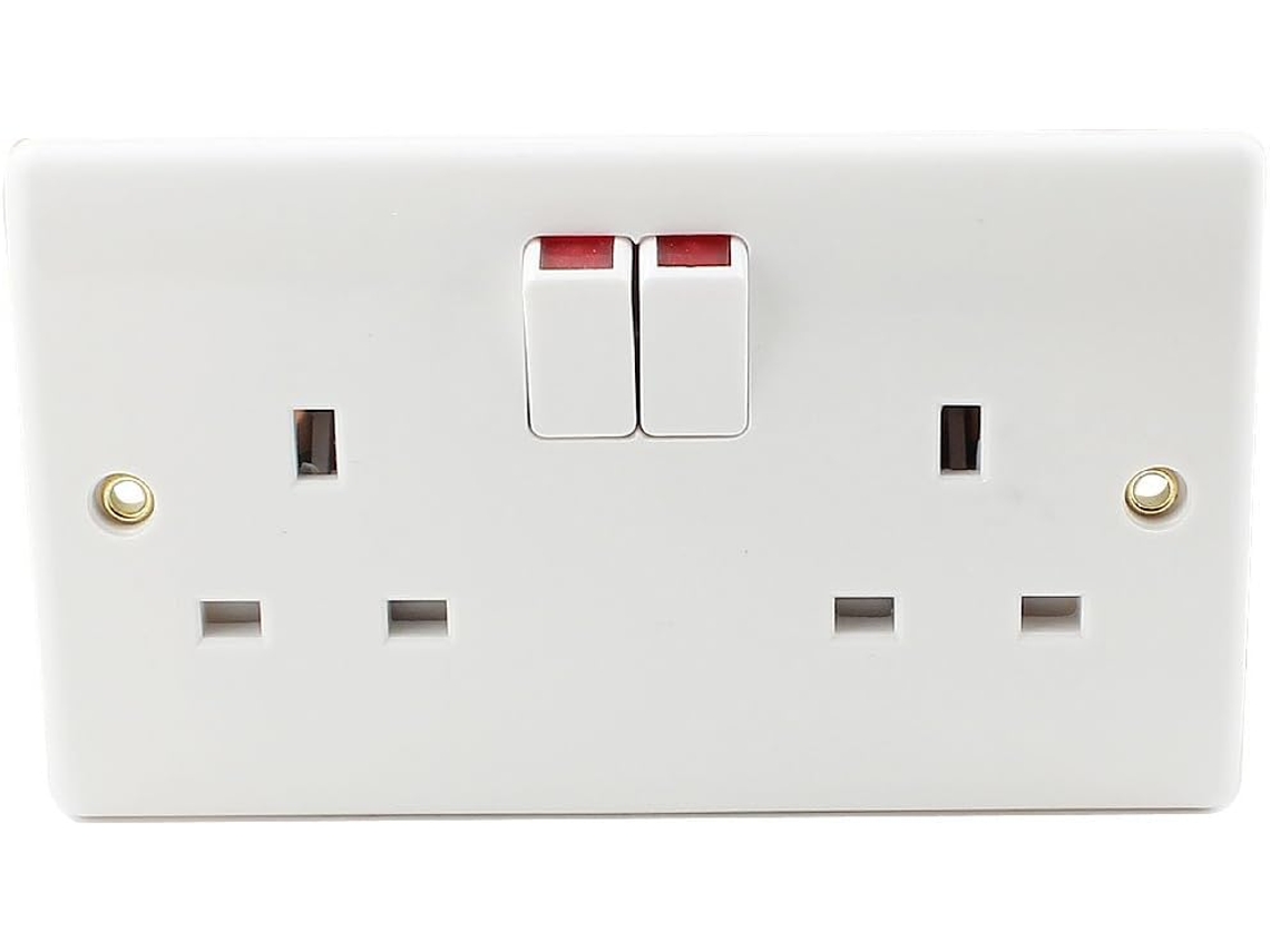 Tomada Elétrica Gb 2 Módulos CHABERLU
