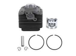 Kit de Pistão e Cilindro Alumínio 36.5mm para Cortador de Grama Homelite S30 com MARCA