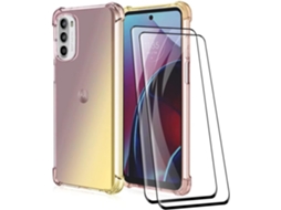 Película de Ecrã Slope Translúcida Amortecedor para Motorola Moto G42 6.4 HONGWE. Multicor
