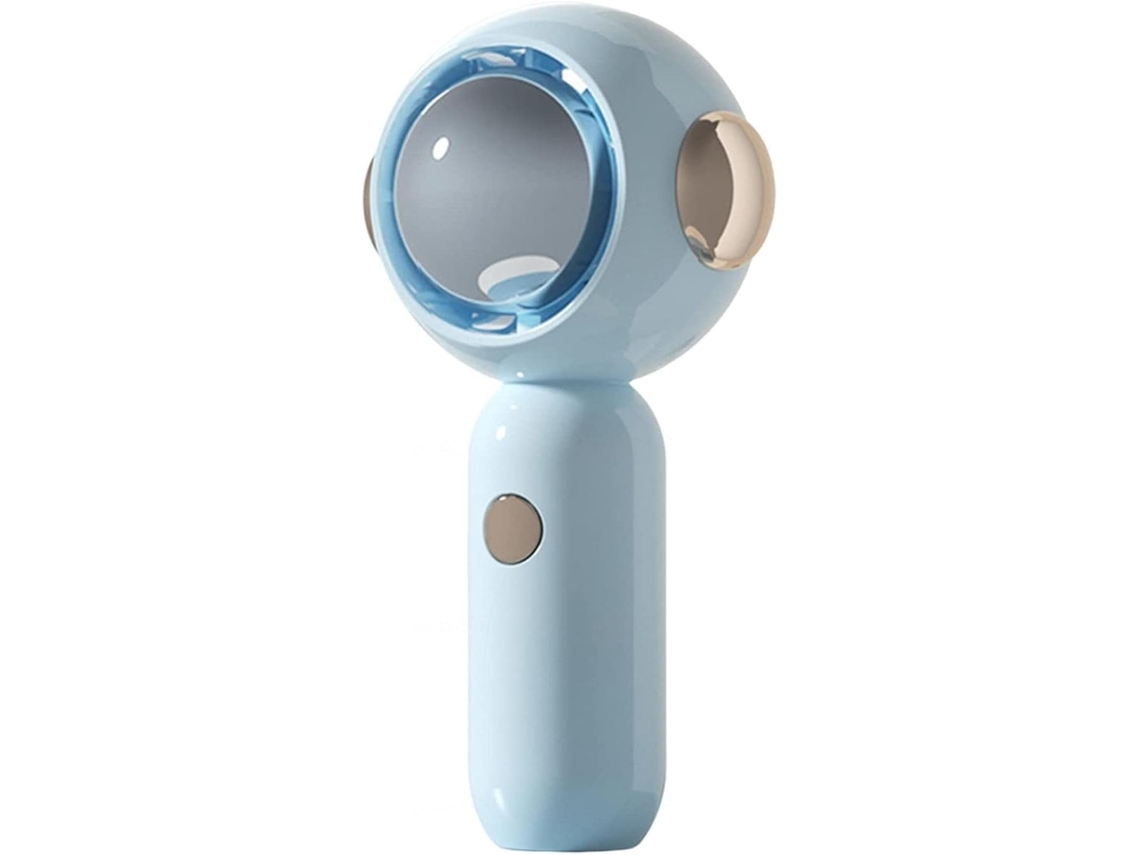 Ventilador De Mesa Pequeno, Silencioso, Portátil E Recarregável.