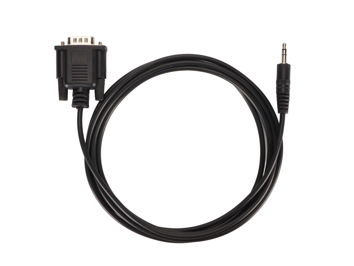 Cabo Serial Rs232 Db9 Macho para Dc3,5mm Macho, 1,8m
