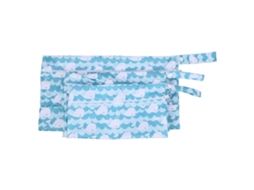 Primerox 3pcs Bolsas Fraldas Molhadas Secas Impermeáveis Reutilizáveis Armazenamento Bebê Branco