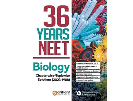 Livro NEET Chapterwise Topicwise Biology de Jorani Debbarma e Monika Thakur (Inglês)