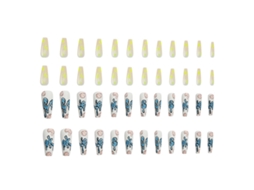 Dois Conjuntos de Adesivos de Unhas com Múltiplos Estilos Ferramentas para Unhas Decorativas Como Brinde NEVEANCE
