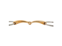 Br Single Jointed Loose Ring Snaffle Soft Contact 16 Mm Ring 70 Mm
