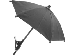Para-sol Preto Para Carro Com Suporte Para Celular, Tecido Resistente.