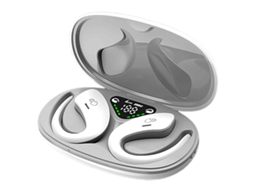 Fones De Ouvido Esportivos Bluetooth Com Condução Óssea, À Prova D'água Ipx5, Com Microfone E Qualidade De Chamada Hd.