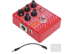 Driver de Pedal de Efeitos de Guitarra Pedal de Efeitos de Guitarra Baixo com Amplificador de Tubo Di Saída Xlr