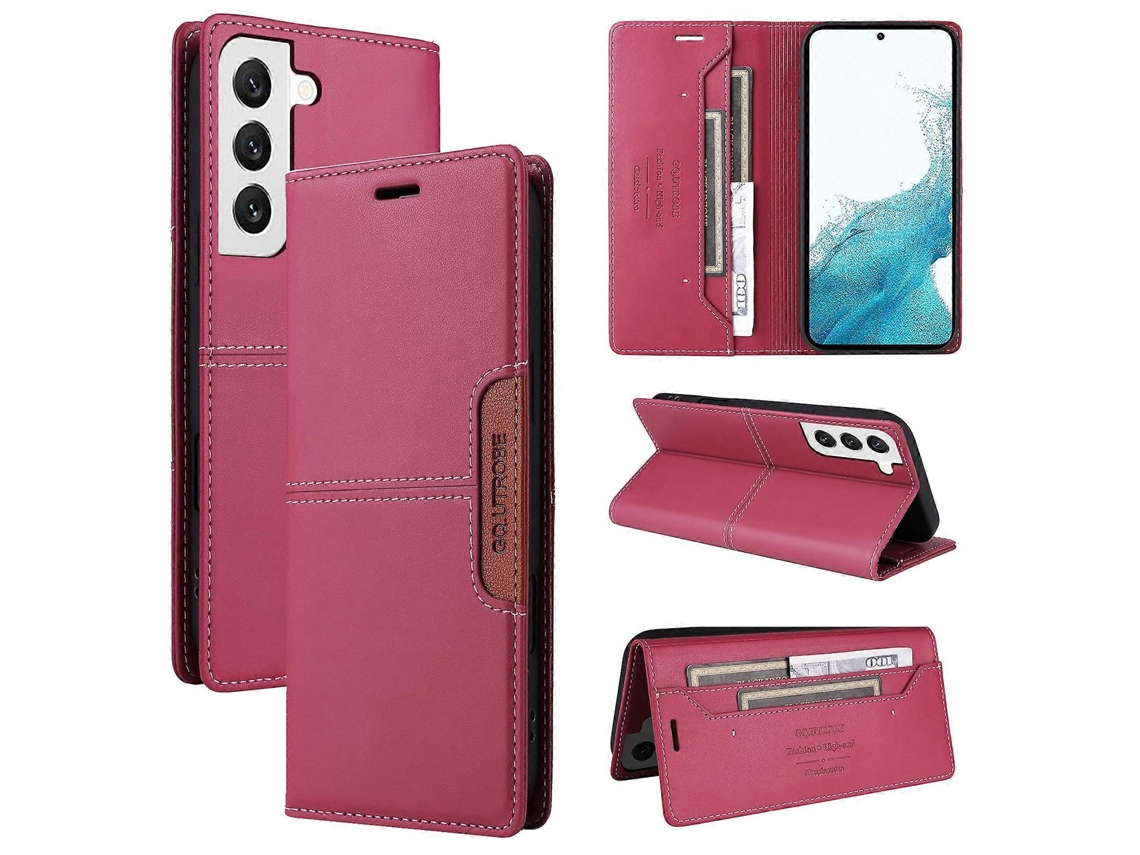 Capa De Couro Antirroubo Para Celular Gqutrobe G01 Rfid