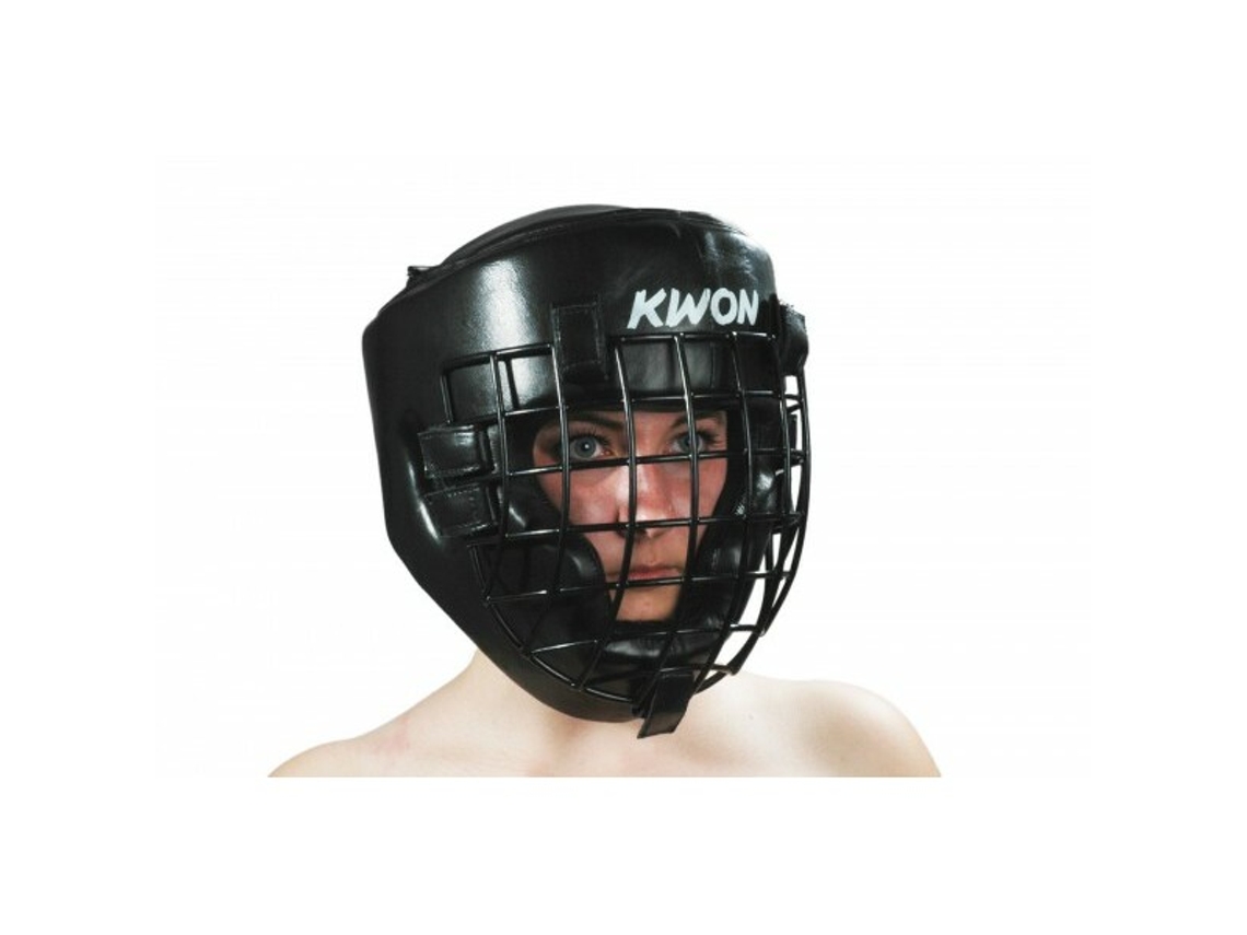 Capacete taekwondo avec grille en fer Kwon
