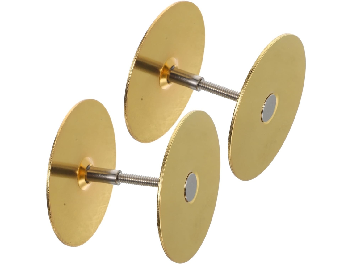Tampa De Aço Inoxidável Veemoon Para Orifício Porta, Tampa Circular De 67mm, Conjunto De 2 Peças Para Olho Mágico E