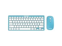 Kit de Teclado e Mouse Sem Fio Celly Light Blue PANTONE
