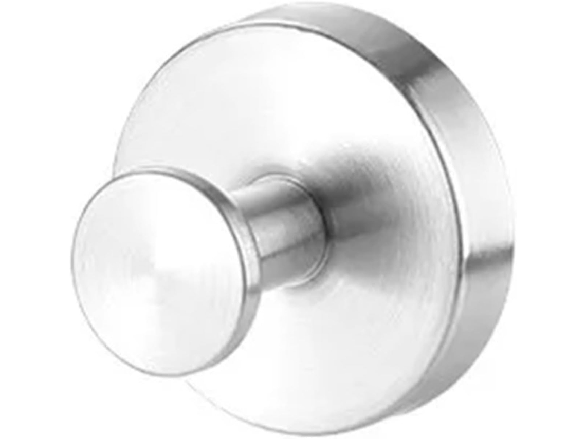 Conjunto de 6 Ganchos com ventosa S/MARCA, para banheiro e cozinha