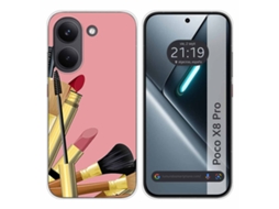 Capa Tumundosmartphone De Silicone Para Xiaomi Poco X8 Pro 5g Com Design Escovado