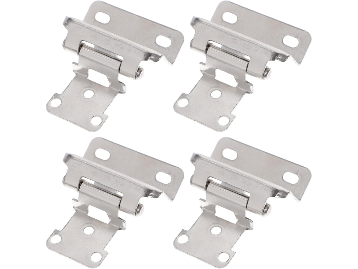 Dobradiças De Fechamento Automático Para Armários, Conjunto De 4 Peças, Dobradiças De Mola Ferro Para Armários Cozinha E