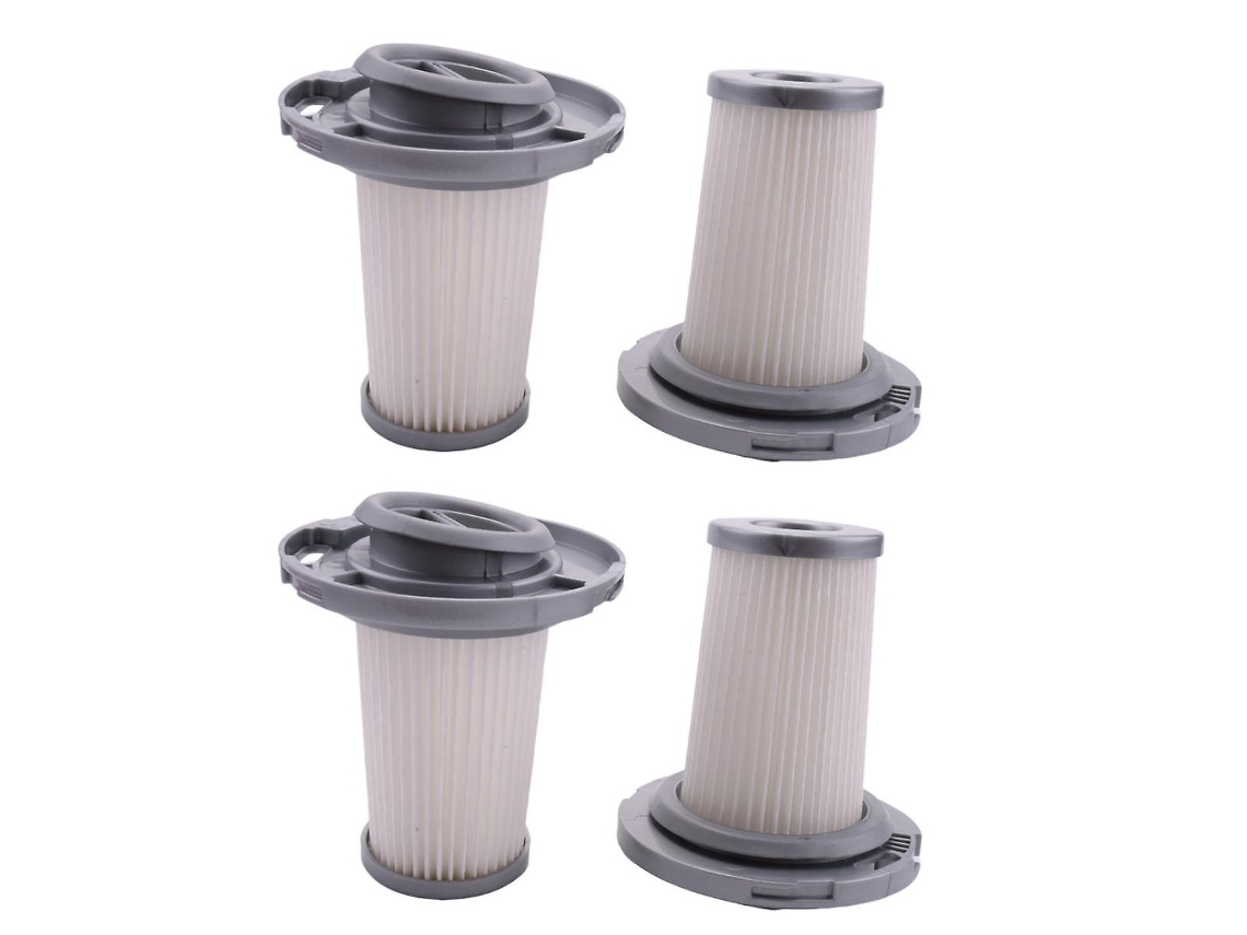 Conjunto de 4 Filtros Hepa para o Modelo Zr009005 do Aspirador de Pó Sem Fio X, Force Flex 8.60 BRILVIBERA (peças de Reposição)