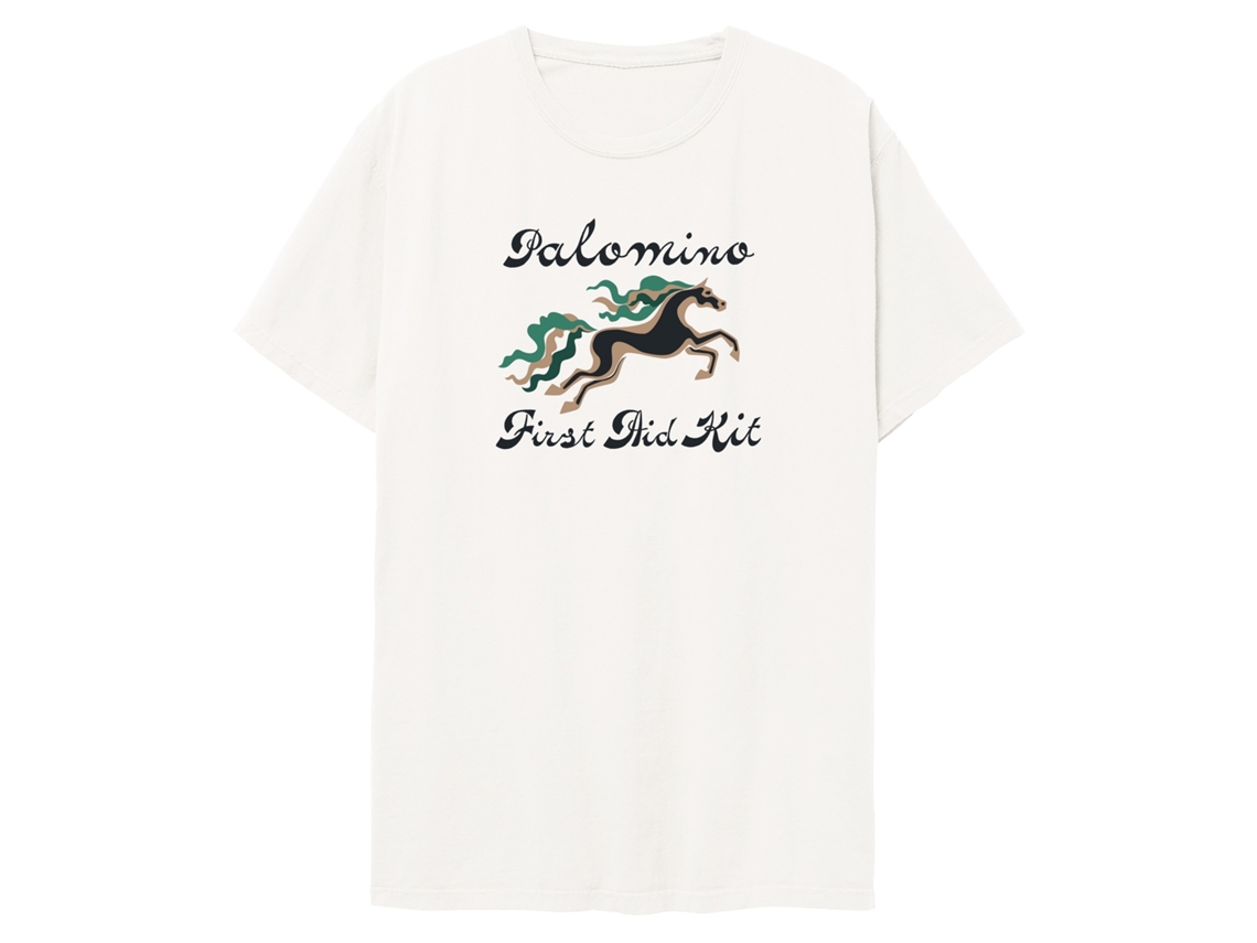 First Aid Kit Horse Illustration White T ROCKINSTONE Size:m