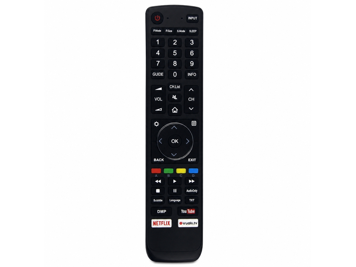 Comando À Distância De Substituição Para Tv Compatível Com Hisense En3d39