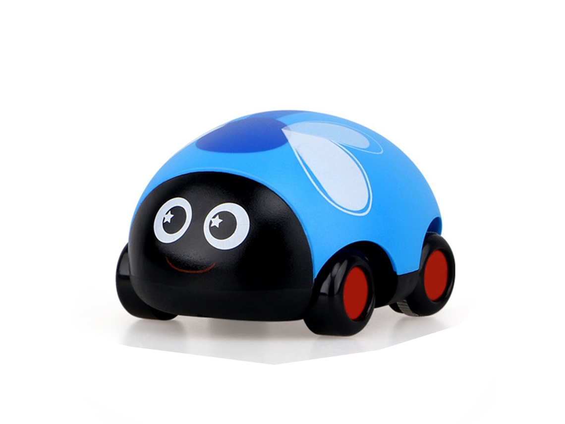 Primerox carrinho de Mola para Crianças Cute Resistente a Impactos Brinquedo de Carro Infantil Azul
