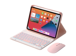 Lurelia Capa Com Teclado Bluetooth Para Ipad Mini6 Retroiluminação