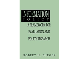 Livro Information Policy de Robert H Burger (Inglês)