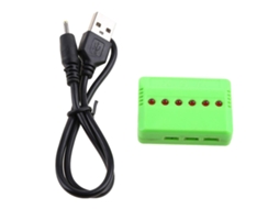6 em 1 Carregador de Bateria Lipo para Hubsan Remoto H107L H107C H107 X5 Quadricóptero ALLINLESS