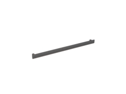 Puxador para Móveis Zamac Distância Central 320mm Ferro Preto Vintage Conjunto de 25 HARDWAREXCHANGE