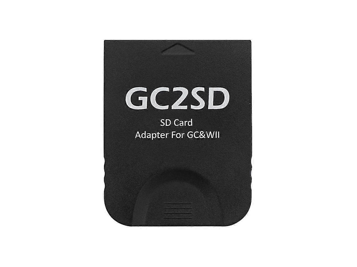 Adaptador De Cartão Gc2sd Para Sd, Adaptador De Cartão De Memória Tf, Leitor De Cartão Para Console De Jogos Hengjian (a)