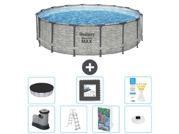 Bestway Piscina Bestway Steel Pro Max Redonda - 488x122 Cm - 8-peças S608