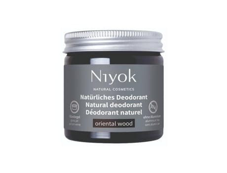 Creme Desodorizante Natural Oriental Wood Niyok (aromático E Amadeirado)