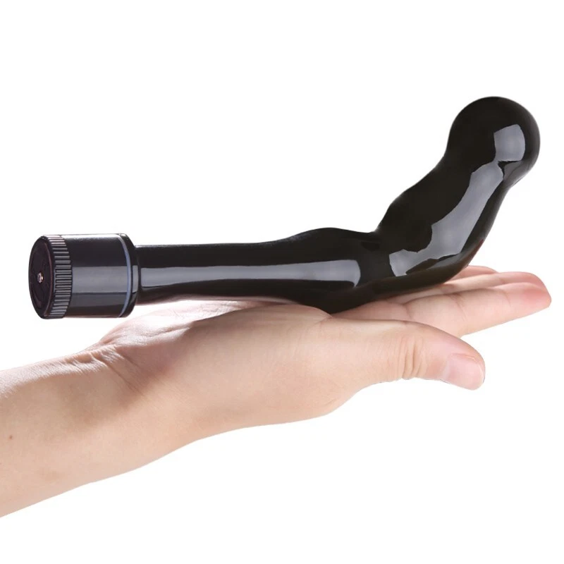 Vara Anal Para Ponto G Masculino, Vibrador Curvo Para Masturbação E Massageador Para Ponto G Feminino, Brinquedos Sexuais Adultos - Preto