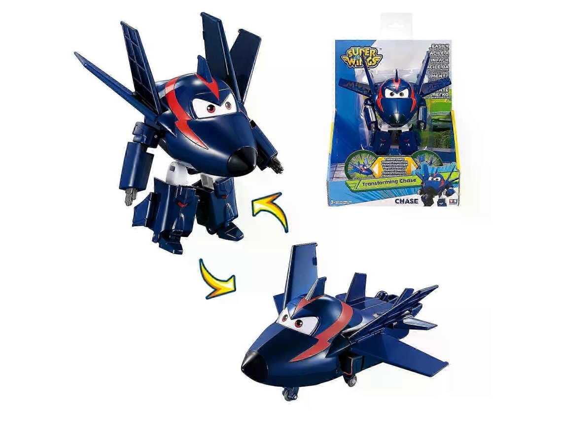 Figura Transformável De Robô Avião, 5 Polegadas, Para Criançasagent Chace