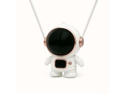 Ventoinha Portátil | Para Pescoço, 5 Velocidades, Usb, Compacta, Com Cordão E Cabo Incluídos New Science Nf7 Branco