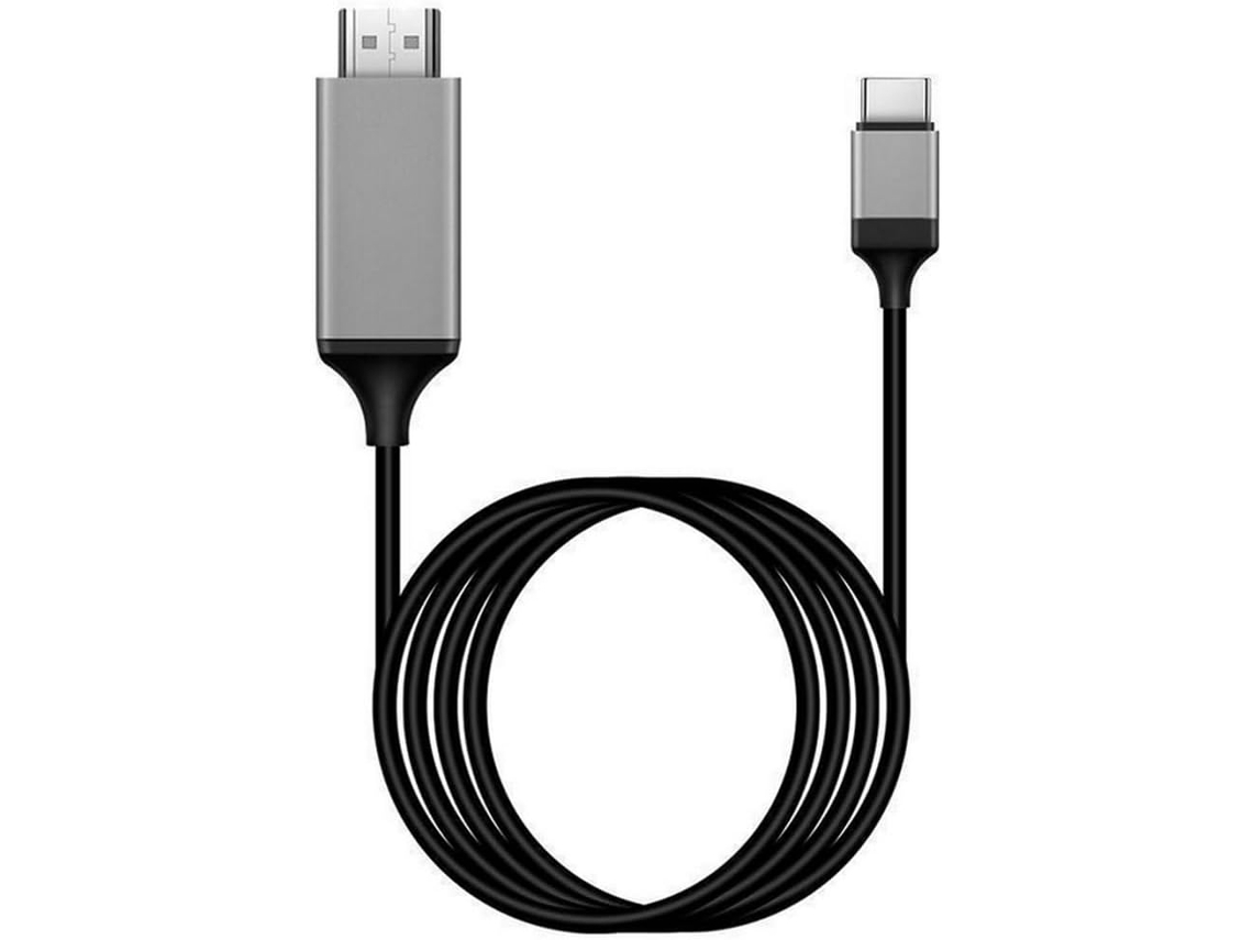 Cabo Usb 3.1 Tipo C Compatível Com 4k Hdtv Para Conectar Celular